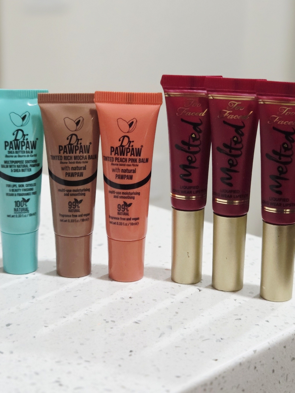 Too Faced & Dr. PawPaw - Hydrating Lip Tint Bundle X6